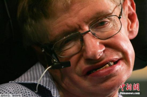 　資料圖：霍金。