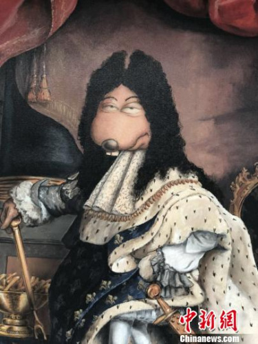 圖為烏奇·豪澤作品。鐘欣　攝