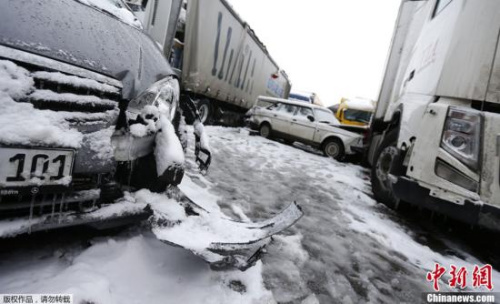 資料圖：車(chē)禍現(xiàn)場(chǎng)。