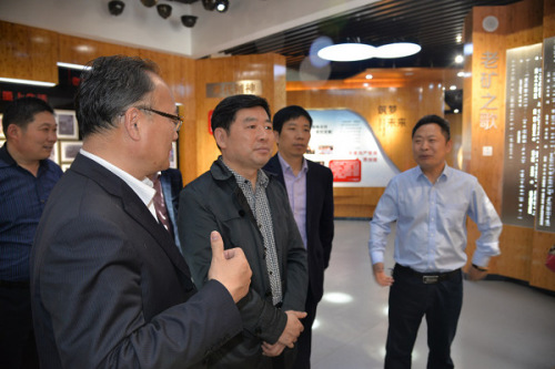 參觀了解賈汪區(qū)老礦街道“僑之家”