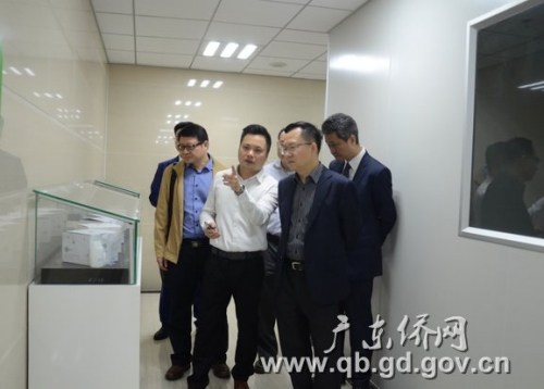 調研組參觀中山康源基因技術科技有限公司 調研組參觀中山康源基因技術科技有限公司