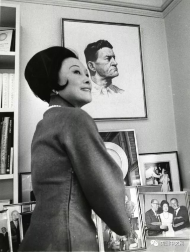 陳香梅(圖片均來自美國中文網(wǎng)微信公眾號(hào))