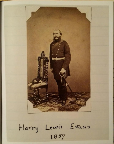 史料，1857年的埃文斯