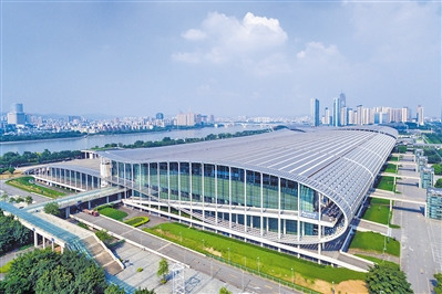 琶洲國際會展中心(資料圖片)廣報全媒體記者蘇俊杰攝 琶洲國際會展中心(資料圖片)廣報全媒體記者蘇俊杰攝