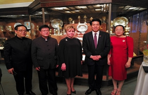 活動(dòng)現(xiàn)場(chǎng)。(圖片來(lái)源：中國(guó)駐俄羅斯大使館網(wǎng)站)