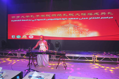 文藝演出(圖片來源：中國駐埃及大使館網(wǎng)站)