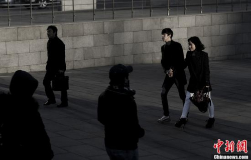 資料圖：韓國人。<a target='_blank' >中新社</a>發(fā) 劉關(guān)關(guān) 攝