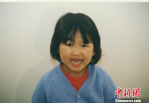 Polly小時候。Polly Clegg提供