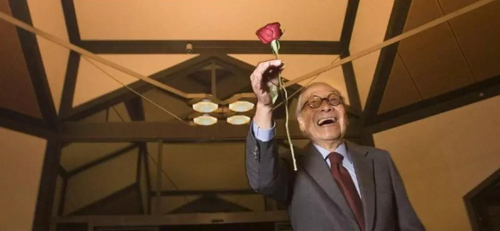 貝聿銘慶祝蘇州博物館開館(來源：紐約時(shí)報(bào)，拍攝者Ariana Lindquist)