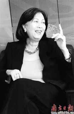 吳玫瑰接受專訪，圖片來自南方日報