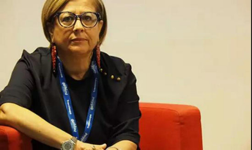 歐洲“歡迎中國”認(rèn)證協(xié)會(huì)總經(jīng)理Concetta Caravello。(歐洲時(shí)報(bào)意大利版微信公眾號(hào))