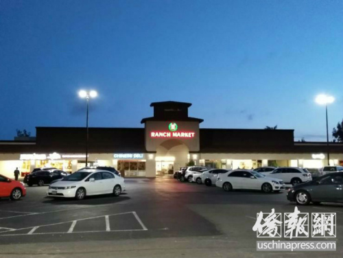 美國的華人超市。（美國僑報網(wǎng)/曹同慶 攝）