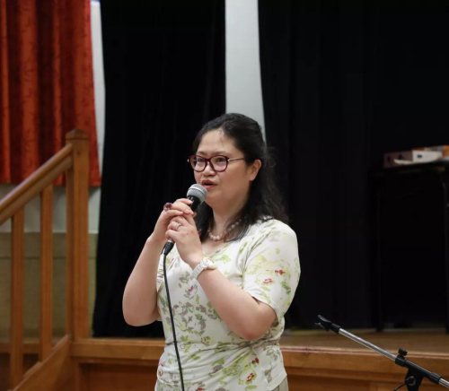 宣琛校長感謝家長們的大力支持。