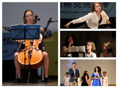 認真的小演員們