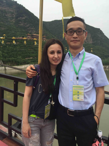 元朝輝與阿妮塔相互扶持，從了跨境電商起步創(chuàng)業(yè)。（圖片來源：受訪者供圖）