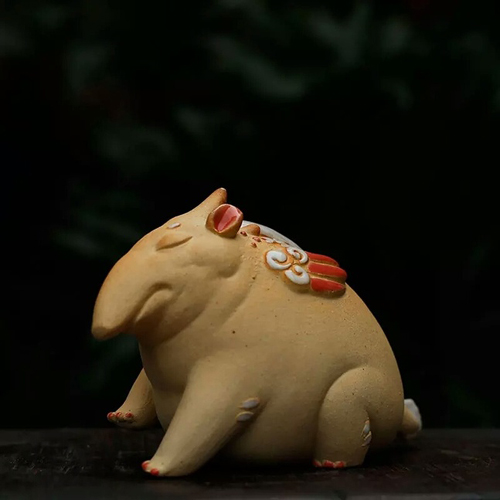 能幫小朋友吃掉噩夢(mèng)的玄獸《食夢(mèng)貘》。受訪者供圖。