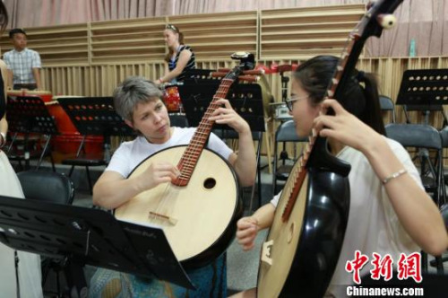 資料圖：2018年06月04日，21名白俄羅斯師生在粵參加“孔子課堂”夏令營