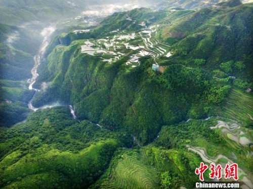 小舟山鄉(xiāng)《花溪谷真貌》 董道錄 攝