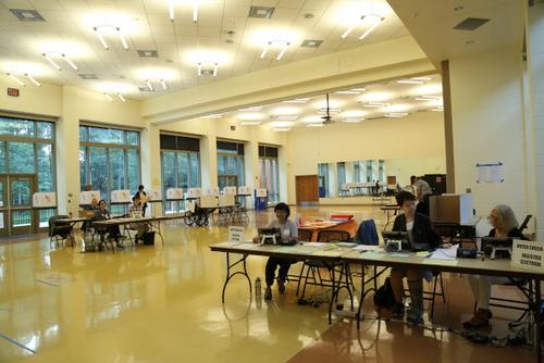 資料圖： 2018年6月26日，美國馬州初選日登場，無論是投票、做義工，還是參選，都能見到馬州華人的參政身影。(美國《世界日報》/羅曉媛 攝)