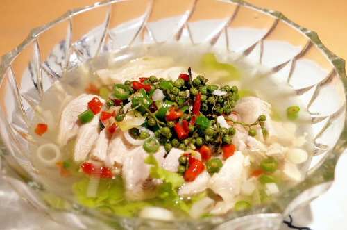 “藤椒雞”。(日本《中文導報》)