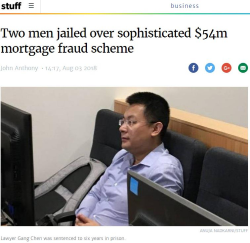 涉案華人男子。(來源：新西蘭stuff網(wǎng)站截圖)