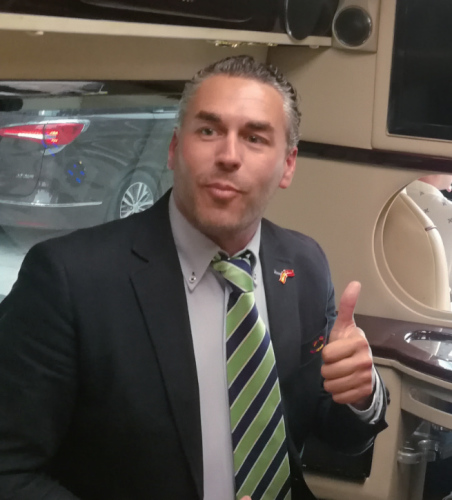 　卡塞雷斯市旅游、貿(mào)易局長Raúl Rodríguez Preciado。(圖片來源：受訪者供圖)