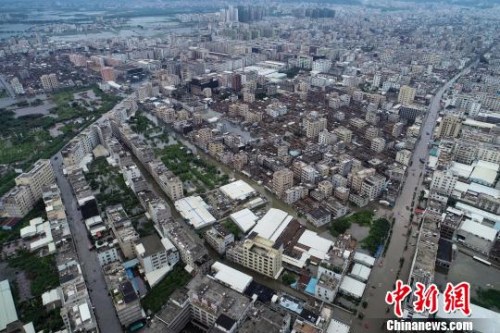 潮陽(yáng)區(qū)谷饒鎮(zhèn)華里社區(qū)航拍圖　陳驥旻　攝