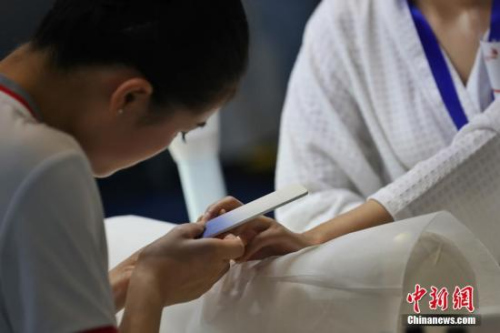 資料圖：美甲技藝。張亨偉 攝