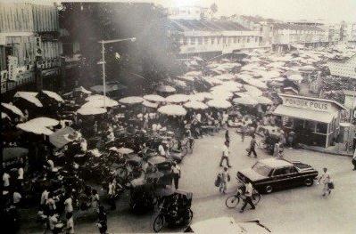 20年前的半山芭巴剎。(馬來西亞《星洲日報》)