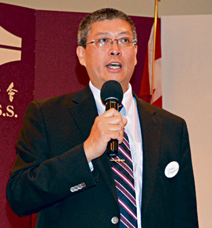 陳冠宇。（加拿大《星島日?qǐng)?bào)》/沈雯潔 攝）