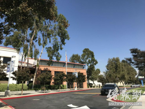 圣馬力諾高中（圖片來源：僑報(bào)記者聶達(dá)攝）