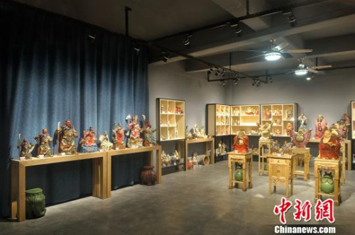 龐文全家族陶藝作品展覽室 鐘欣 攝 龐文全家族陶藝作品展覽室 鐘欣 攝
