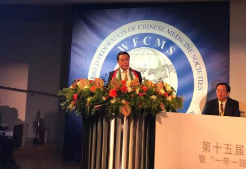 中東歐中醫(yī)藥學(xué)會(huì)會(huì)長(zhǎng)陳震博士介紹匈牙利籌備情況