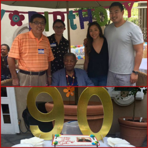 北奧一家與黑人父母瑞克夫婦。圖片來源：受訪者提供