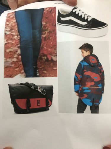 就讀UIC的18歲女大生亞曼德，失蹤當(dāng)天穿著的衣物。(特派員黃惠玲/翻攝)