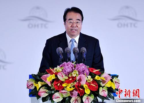 資料圖：中央統(tǒng)戰(zhàn)部副部長(zhǎng)、國(guó)務(wù)院僑務(wù)辦公室主任許又聲。 <a target='_blank' >中新社</a>記者 劉忠俊 攝