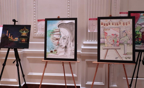 部分選手作品。