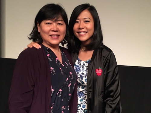 資料圖，在皮克斯動畫工作的石之予(右)把自己與母親的故事拍攝成以中國美食為主題的動畫《包》，入圍奧斯卡最佳動畫短片提名(美國《世界日報》)