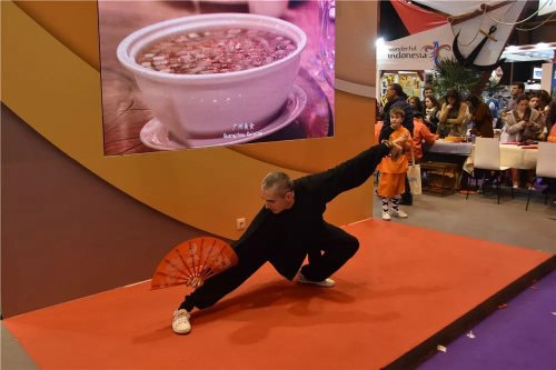 武術表演。（圖片來源：西班牙《歐華報》 林東/攝）