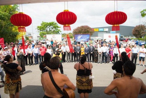 新西蘭傳統(tǒng)毛利舞蹈 HAKA。（新西蘭中華新聞社）