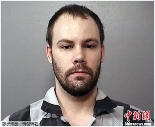 資料圖：涉嫌綁架中國訪問學(xué)者章瑩穎的美國嫌犯克里斯滕森。