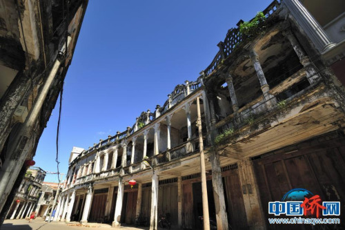 鋪前勝利老街。文昌市委宣傳部供圖