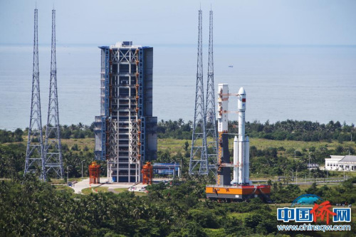 中國文昌航天發(fā)射場。楊致遠 攝