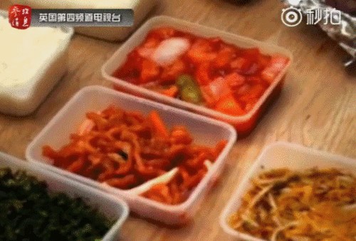 英國第四頻道電視臺(tái)節(jié)目稱中餐熱量高。（視頻截圖）