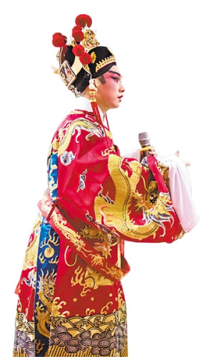 表演中的廣東粵劇院大師們。廣州日?qǐng)?bào)全媒體記者陳憂子攝