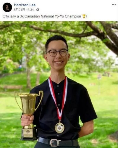 李光良社交媒體賬號截圖。