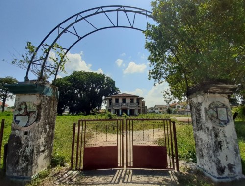 “南和別墅”是一座典型的舊時代私人豪宅，建筑具有濃郁的華人娘惹及歐洲特色。(馬來西亞《星洲日報》/陳文強 攝)