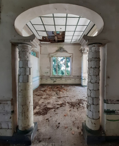 別墅每一處的設計都具有特色，留下了歷史的價值。(馬來西亞《星洲日報》/陳文強 攝)