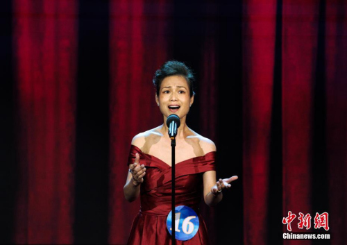 成人組金獎得主張文浩。（<a target='_blank'  >中新網(wǎng)</a>記者 李霈韻 攝）