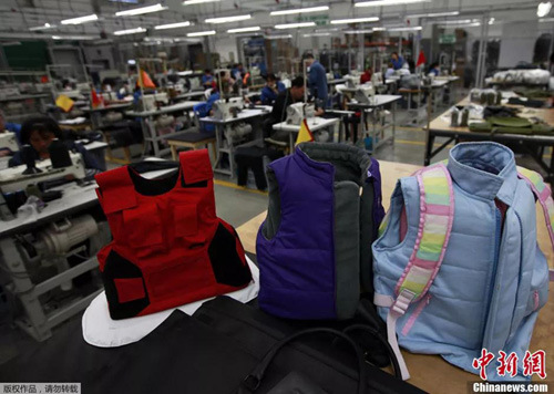 資料圖：防彈衣。(圖文無(wú)關(guān))